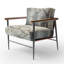 Chaise avec accoudoirs rembourrée Tree-1327531679