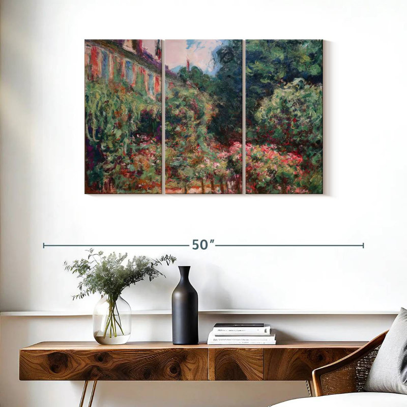 Senne, la maison de l'artiste à Giverny, H 24 po x l 38 po