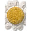 Floor Cushion White Daisy