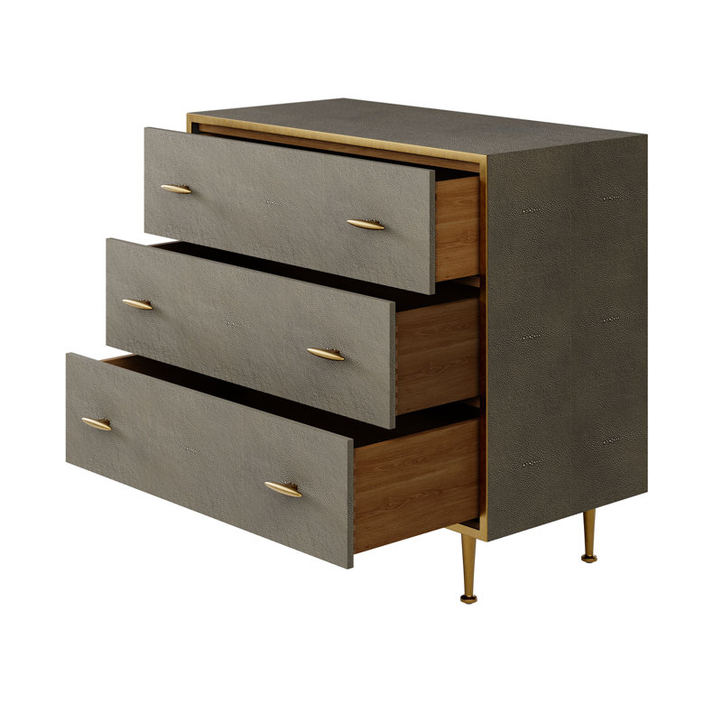 Hampton 3 Drawer 90cm W Dresser