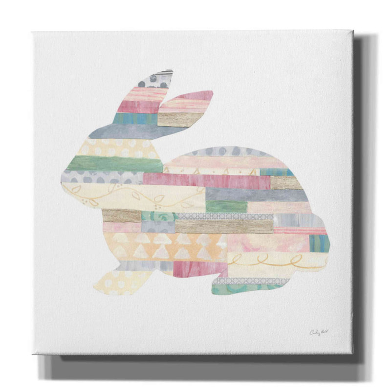 Latitude Run® 'Spring Into Easter IV By Courtney Prahl, Canvas Wall Art, H 12 po x l 12 po x P 0,75 po