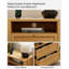 Table de chevet avec 2 tiroirs et station de charge Farmhouse-1831405374-1831405373