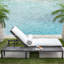 Chaise avec accoudoir gauche Harbor - Gris ardoise