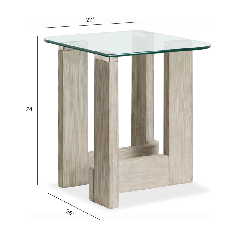 Table de bout rectangulaire