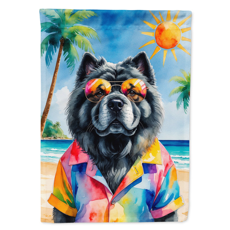 Drapeau de la maison esquimau américain, Black Chow Chow