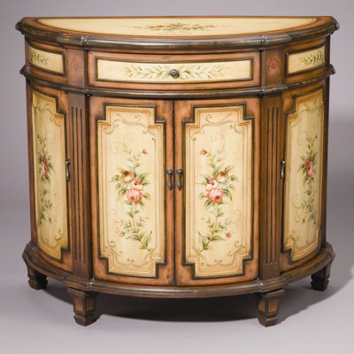 Half Round Cabinet