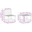 Outdoor Sofa Set Solid Acacia Wood Sectional Garden Furniture Modern