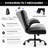 Faux Leather Mid Back Executive Home Office   Chair-286504231