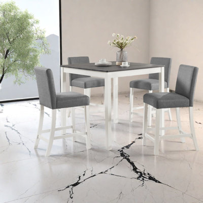 Ensembles de table de salle à manger compacts modernes, en bois et en bois aggloméré pour les petites cuisines
