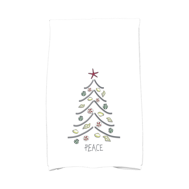 Enid Hand Towel, Blue