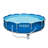 Swimming Pool Solar Cover Tarp, Blue Bundled w/ Metal Above Ground Swimming Pool