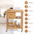 32.5 " W Kitchen Cart