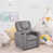 Gray Microfiber