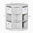 Corner Cabinet, Cubby Toy Storage Organizer, Bookshelf Unit with Baskets-548578732