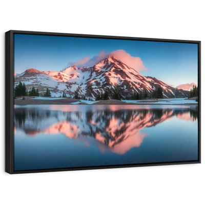 South Sister Mountains Canvas Print