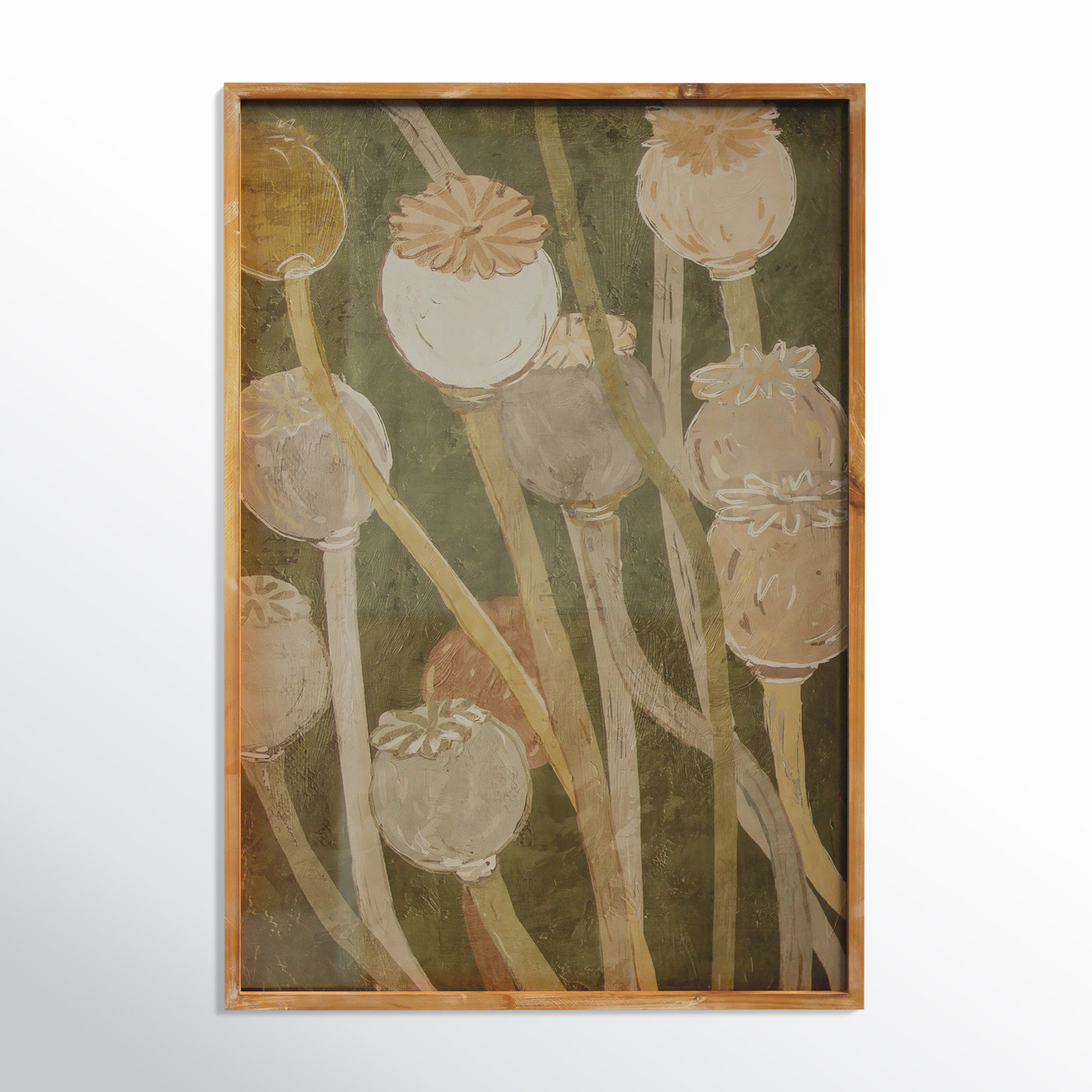 Joss & Main Poppy Picture Frame Painting - Stylish Decor