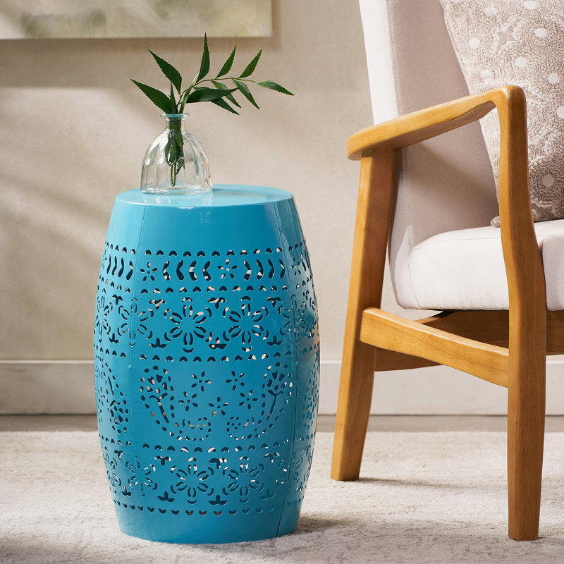 Table d'appoint 12 po, Bleu