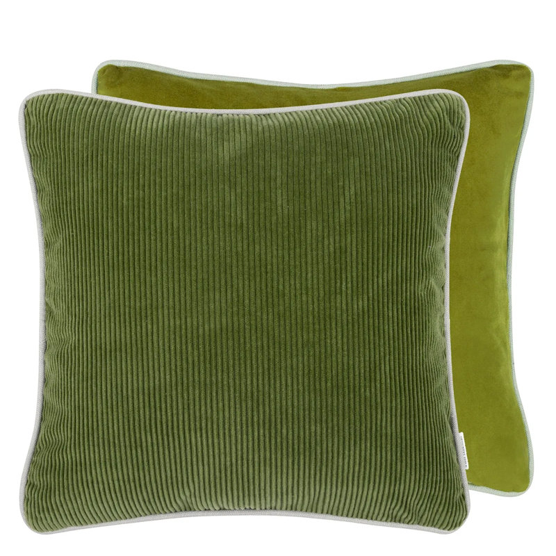 Corda Corduroy Decorative Pillow, Forest