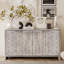 Armoire de rangement à 4 portes en bois de style campagnard Accent-104848283