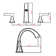 Widespread 2-handle Bathroom Faucet with Drain Assembly