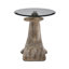 Alaiza Glass Top With Beveled Base End Table-2142507929
