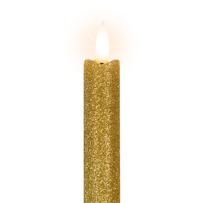 Flameless LED Taper Christmas Candles 11"