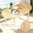 Multi-Function Extendable Table,Convertible Drop-Leaf Dining Table,Compact-to-Large Transforming Table(Only 1Pcs Table)-994204157-994204153