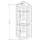 Cabinet For Corner Storage, Cherry
