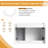 Caelum 30'' Wall-Mounted Single Bathroom Vanity Base Only