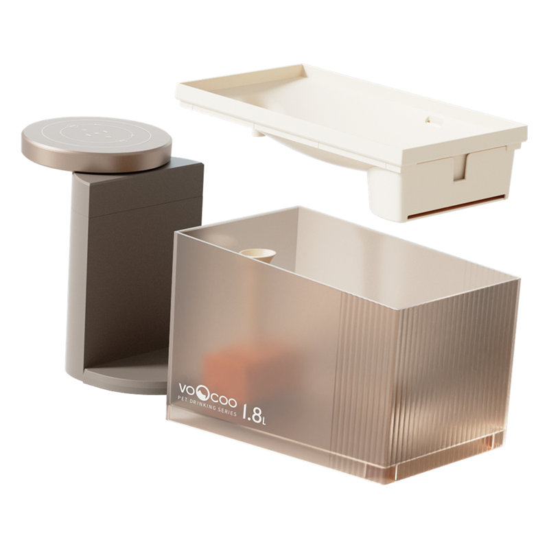 Fontaine d'eau pour animaux de compagnie autostérilisante Flow
