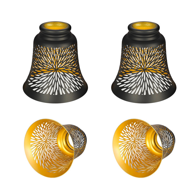 12.04cm H Metal Lamp Shade in Black