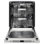 ZLINE Autograph 24 in. Monument 3rd Rack Dishwasher with Champagne Bronze Helix Handle, 45dBa