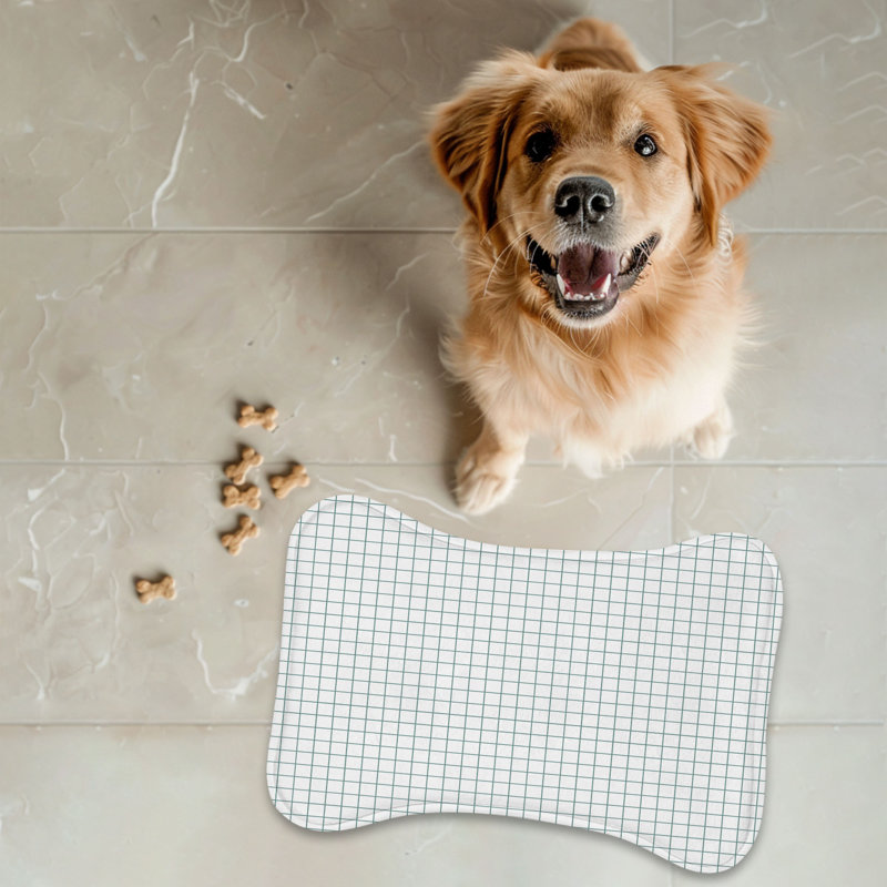 Sage Bands - 1 Piece Bone Shape Feeding Mat