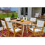 Berlin Gardens Harbor 66″ Rectangular Dining Table-354138177-354138227-354138226
