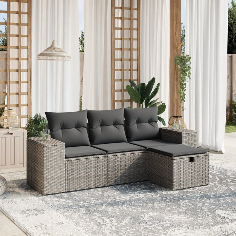 Ensemble de canapé de jardin Vidaxl