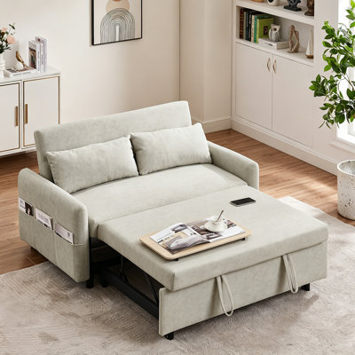 Brynjolf Daybed, Daybed With Trundle, Day Bed With Trundle, Upholstered Daybed, With Storage