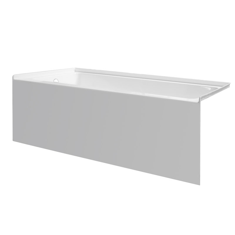 Baignoire de trempage en alcôve Signature 60 "x 30" Signature, Gauche, Blanc
