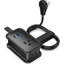 Barrette d'alimentation de voyage portative à 3 prises CA non ergonomique avec 2 ports USB-A et 1 port USB-C, 3 pi. Cordon, noir-107292441