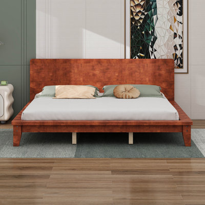 Platform Bed Frame With Headboard