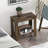 Weddel Basilico End Table with Storage-605722107