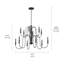 Lustre noir 12 lumières Karthe-623792248