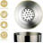 10Pcs Bartender Kit Bar Set, 24OZ Silver Cocktail Shaker Set with Stainless Steel Bartending Accessories