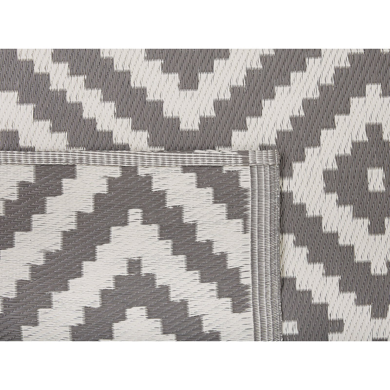 Grosso Rectangle 120 cm x 180 cm Geometric Indoor / Outdoor Area Rug