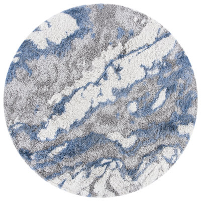 Tapis gris / bleu Tristan
