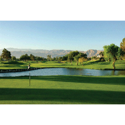 Affiche brillante Palm Springs Golf Course