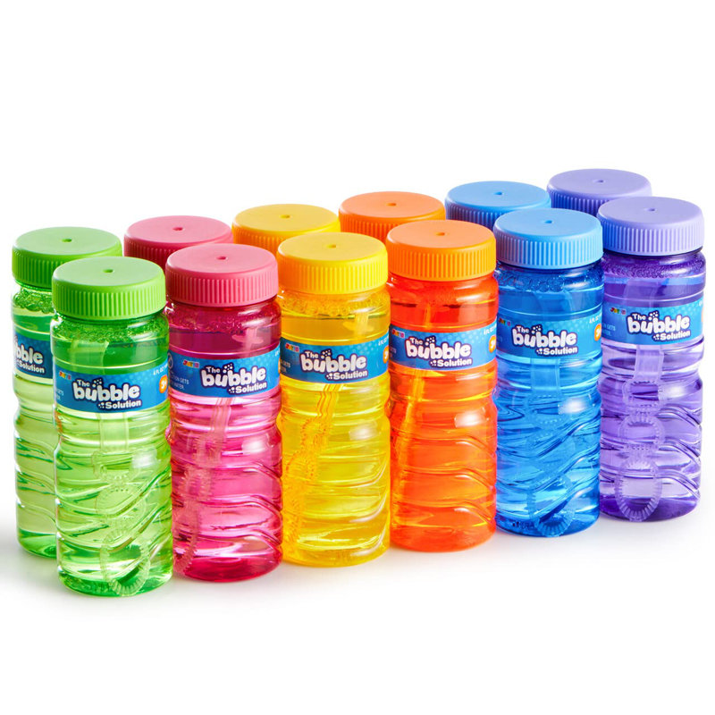 6Pcs Bubbles Wand Bulk(4oz Solution)