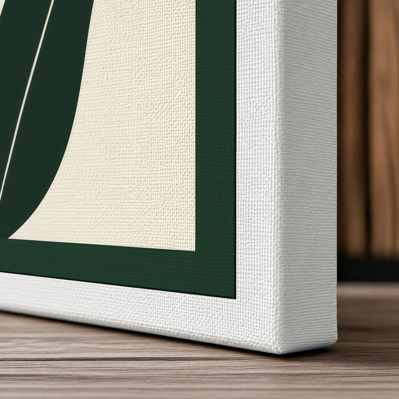 Bloom Mid-Century - Wrapped Canvas, 18x12 - 45.7 x 30.5 cm, White Border