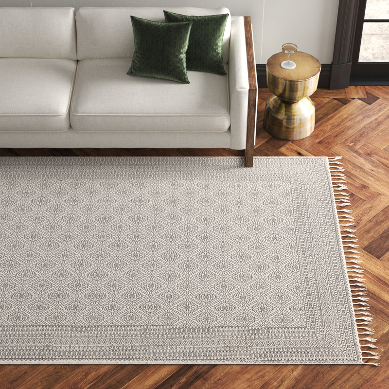 Janette Cotton Moroccan Indoor Rug, Rectangle 9' x 12'