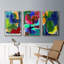 Brights Strokes I encadré sur toile, 3 pièces-91415393-91415394