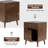 Jossey 18.5'' W Solid Wood Nightstand